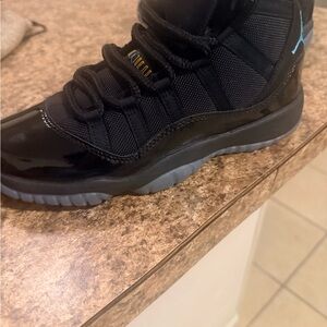 Jordan Kids Black and Gray Sneakers